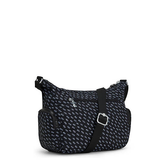 Sacs Crossbody Kipling Gabbie Small Printed Bleu Blanche | FR 2066SG
